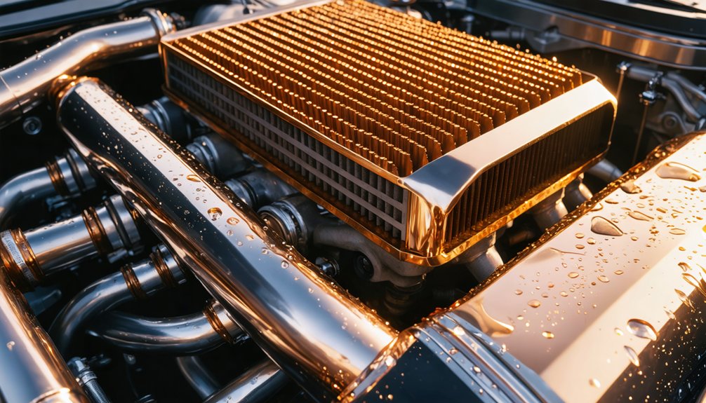 engine oil cooling mechanism
