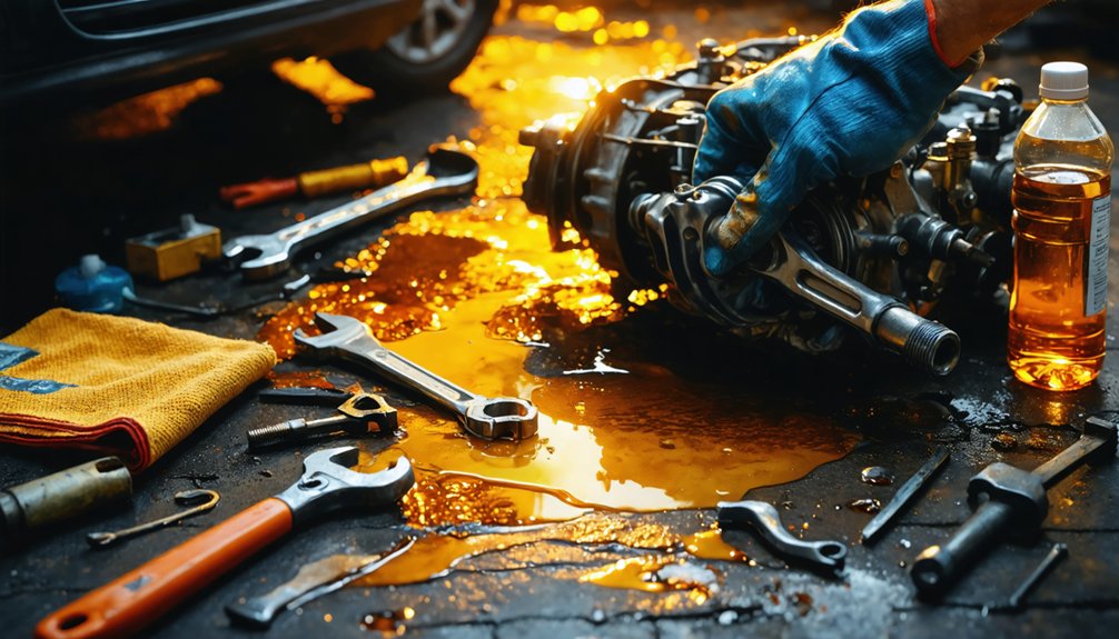 engine oil leak repairs